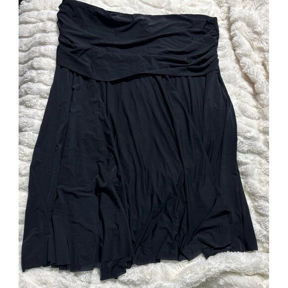 SKIMS Milky Sheer Midi Skirt medium obsidian NWT - Picture 8 of 8